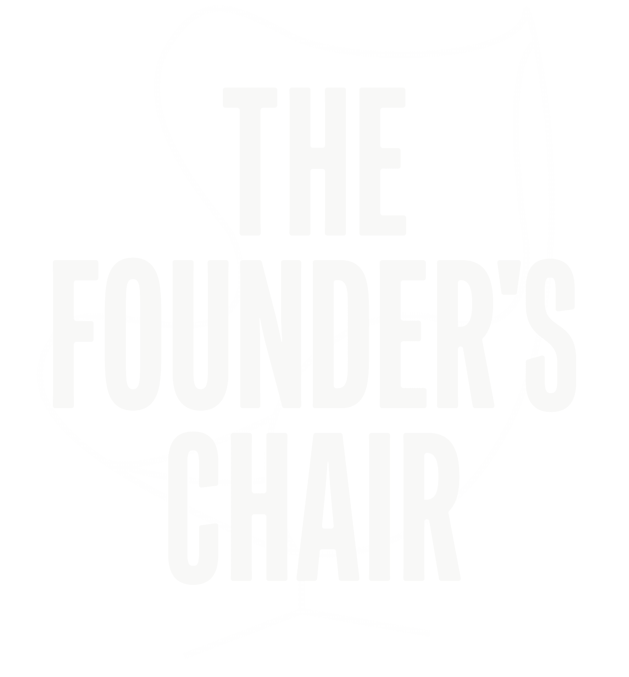 Founders Chair Logo Stacked Offwhite