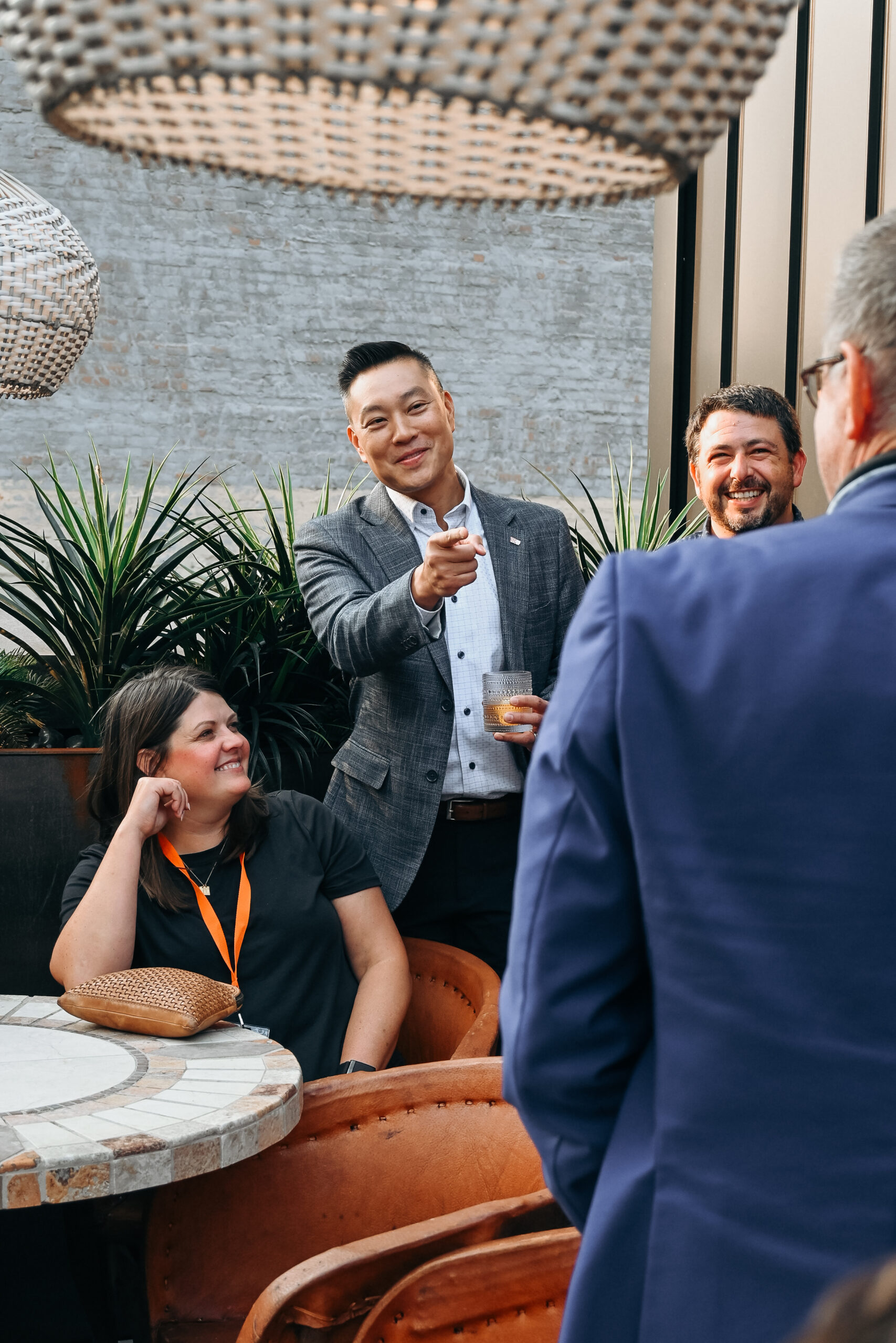 James giving toast at TFC detroit after party