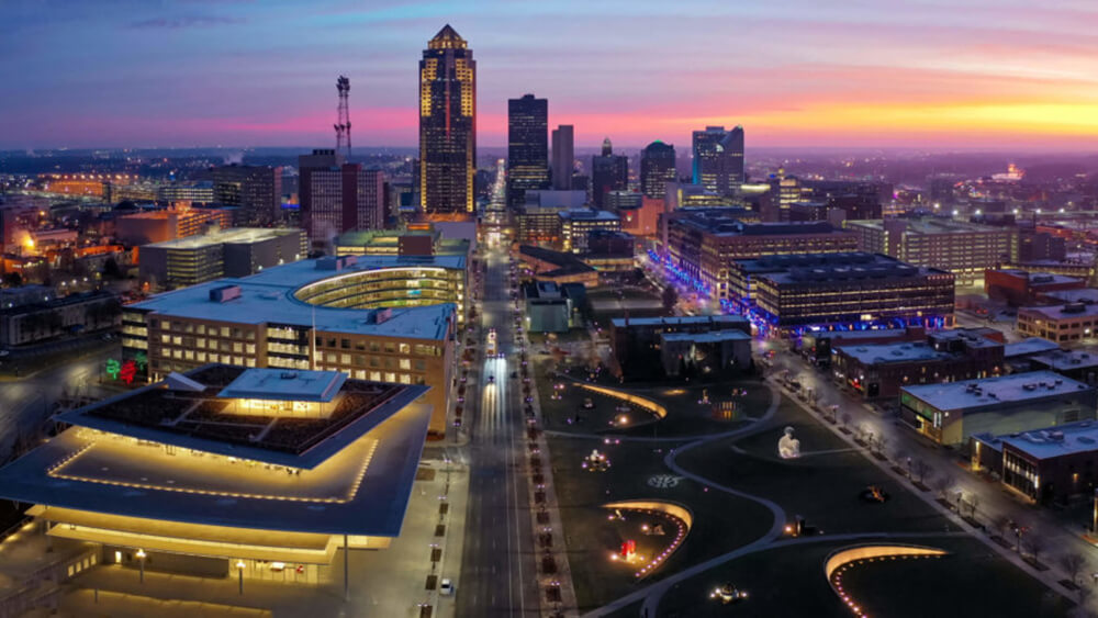 Des Moines Skyline